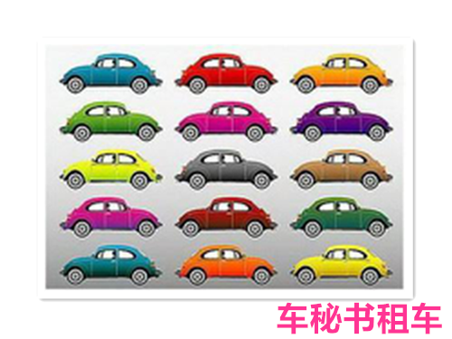 上海旅游租车：买车你会选择什么颜色